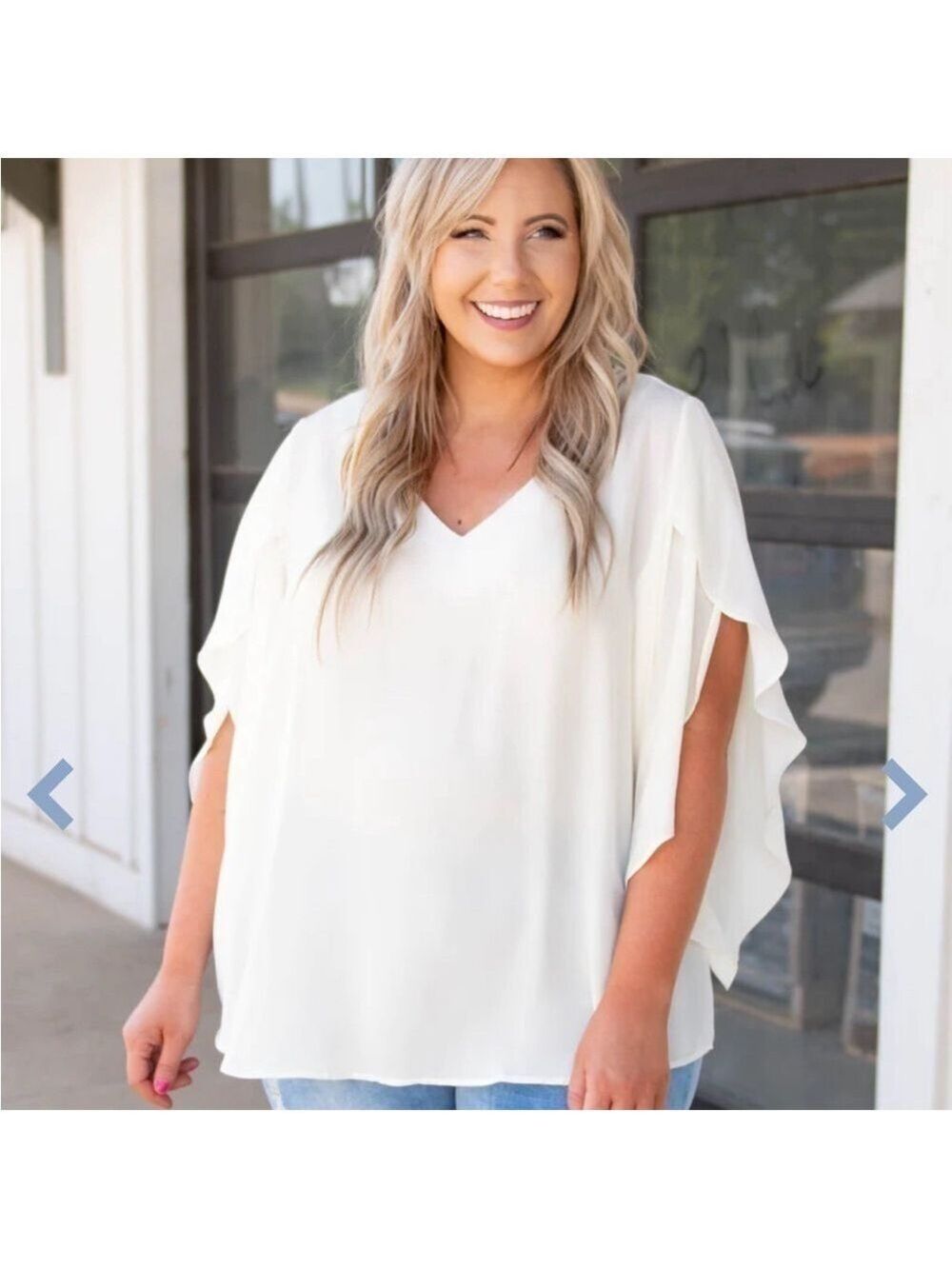 Chic Soul Unwritten Blouse Top 1X